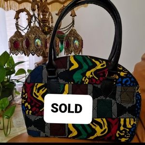 ANKARA PRINT HANDBAG